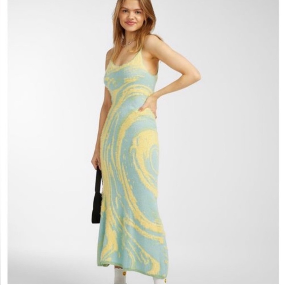 House of Sunny Hockney Dress in Cypress US 6